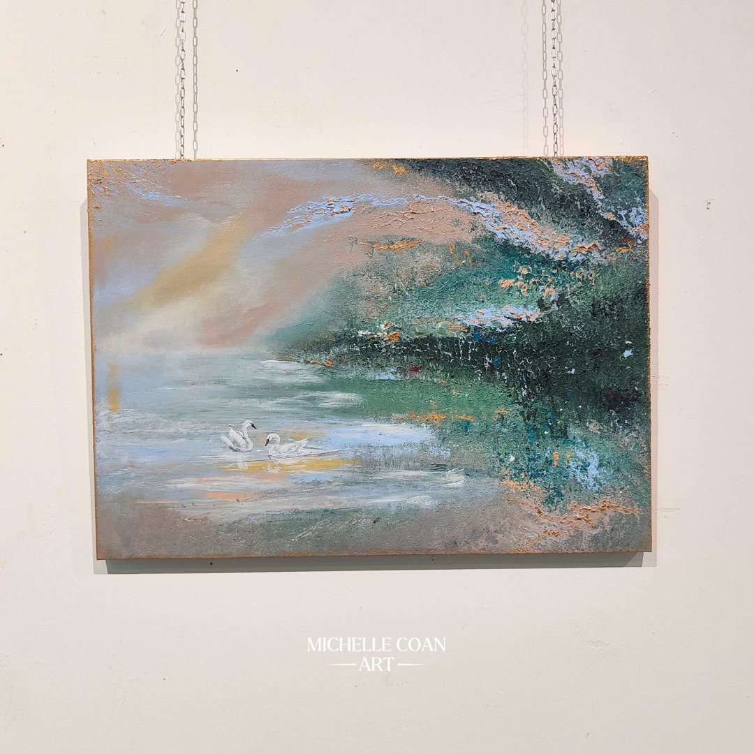 secret garden, original painting