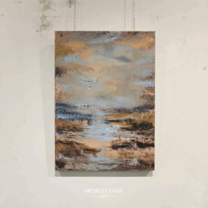 Swan Pathway, original painting