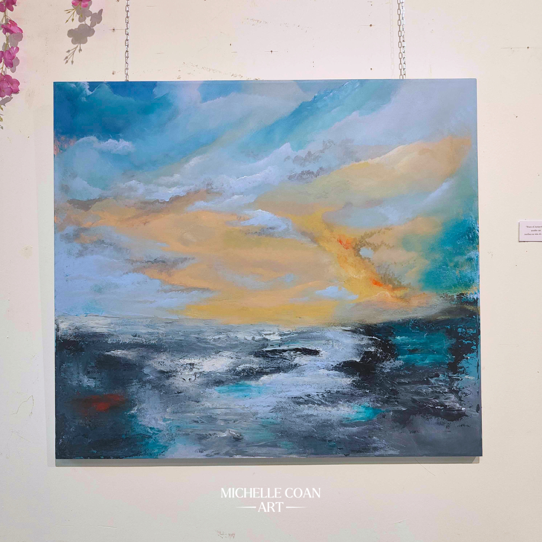 Original Painting: Hues of Antarctica